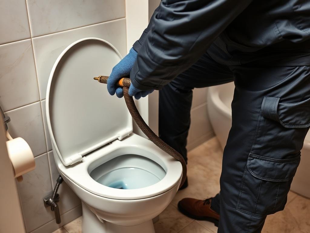 Desentupimento de vaso sanitário